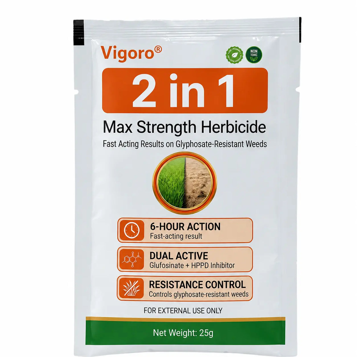 🔥 Advanced 2-in-1 Pro+ Herbicide | Upgraded Formula for 6-Hour Rapid Kill, Root Eradication & Destroys Glyphosate-Resistant Weeds KB