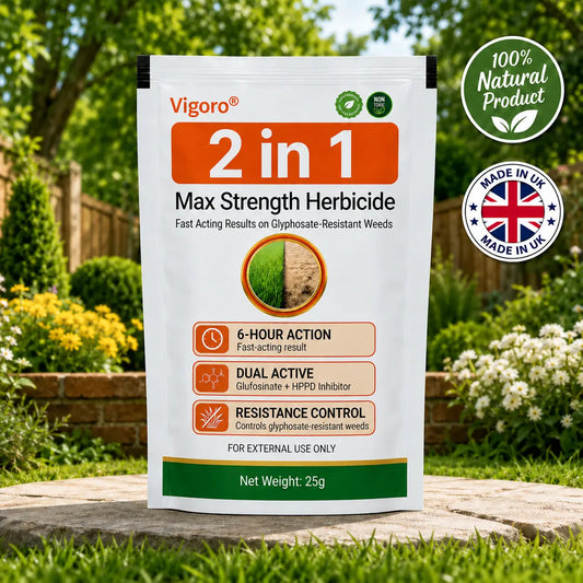 🔥 Advanced 2-in-1 Pro+ Herbicide | Upgraded Formula for 6-Hour Rapid Kill, Root Eradication & Destroys Glyphosate-Resistant Weeds KB