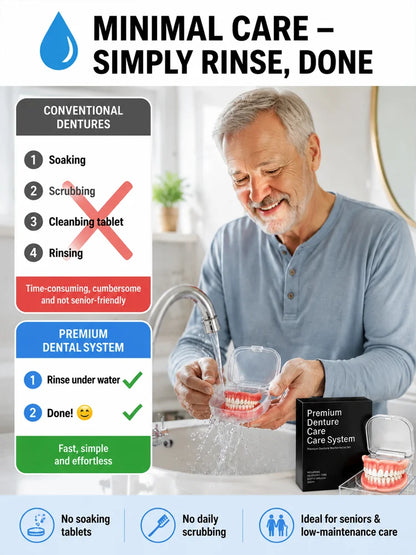 Premium Comfort-Fit Denture Set – Natural Look, Secure Fit, Confident Smile