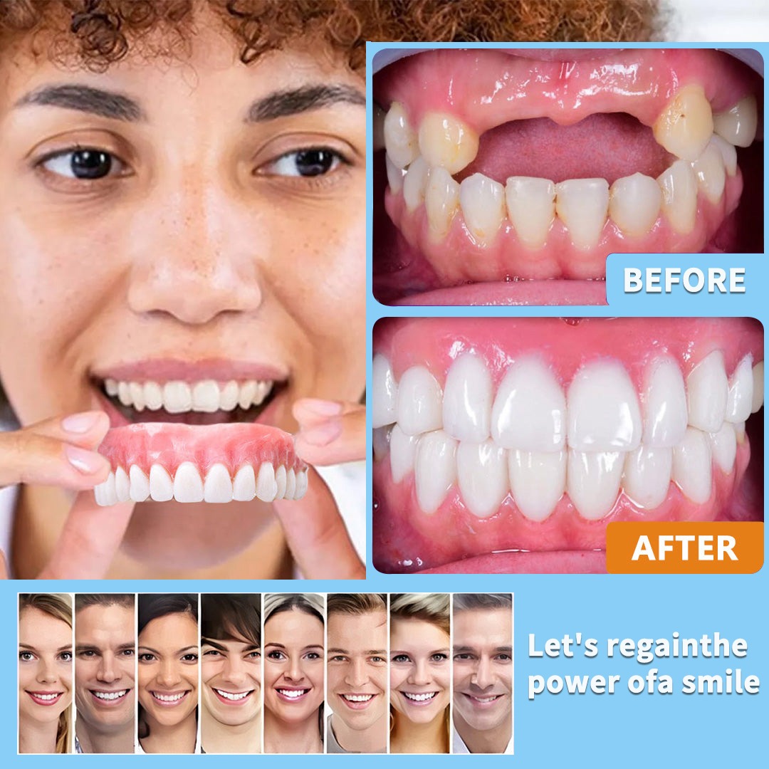 Premium Comfort-Fit Denture Set – Natural Look, Secure Fit, Confident Smile